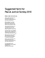 RJS 2010 Hymn suggestions