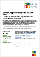 Asylum applications and Christian belief