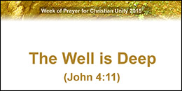 Week of Prayer for Christian Unity 2015 - English Powerpoint