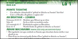 Week of Prayer for Christian Unity 2015 - Irish Reflection for 8 Days