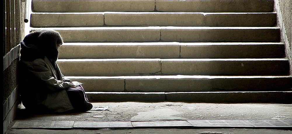 homeless person