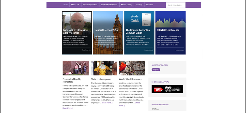 New CTBI website