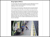 MTAG Trafficking resources