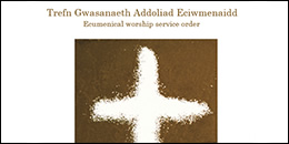 Week of Prayer for Christian Unity 2016 - Welsh/English Order of Service
