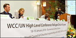 WCC/UN high level conference on the refugee crisis