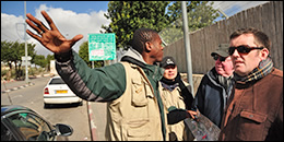 International volunteers from the Ecumenical Accompaniment Programme for Palestine and Israel (EAPPI)