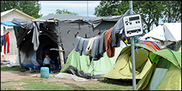 Eko 'Wild' refugee camp in Greece, May 2016