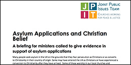 Asylum applications and Christian belief