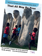 English pamphlet for Week of Prayer for Christian Unity