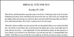International resources for Week of Prayer for Christian Unity 2018