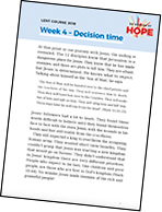 Lent 2018 English week 4
