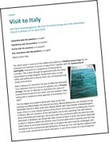 Italy visit report