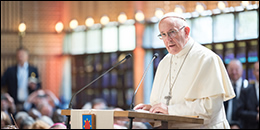 Pope Francis at World Council of Churches