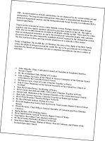 Faith letter on immigration