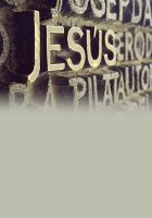 Jesus text on wall