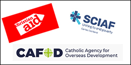 CAFOD, Christian Aid and SCIAF