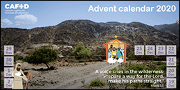 CAFOD Advent calendar for young people
