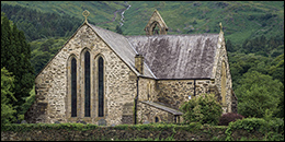 A church