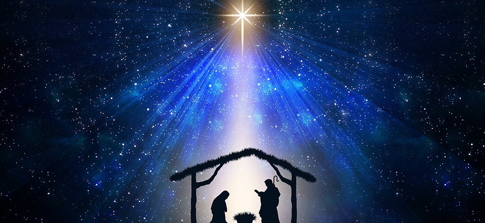 Christmas nativity scene