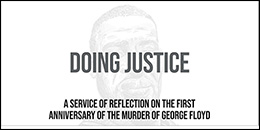 Video of George Floyd service
