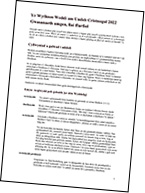 Alternative service for the Week of Prayer for Christian Unity 2022