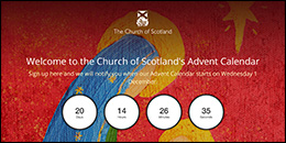 Church of Scotland Advent calendar 2021