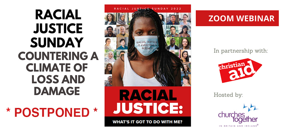 Racial Justice Loss and Damage webinar - Postponed