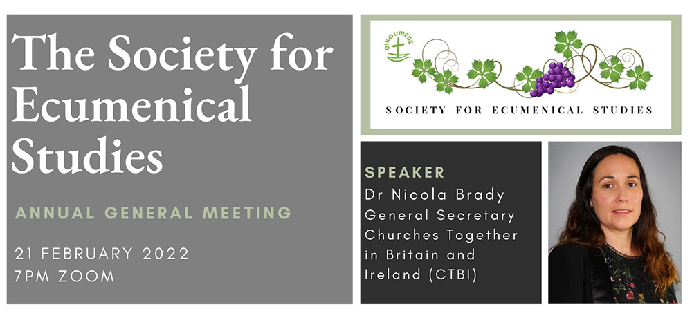 Society for Ecumenical Studies AGM