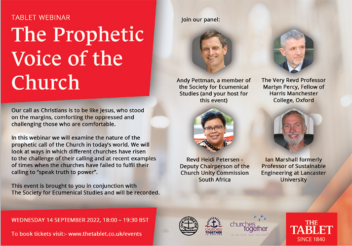 The Prophetic Voice of the Church