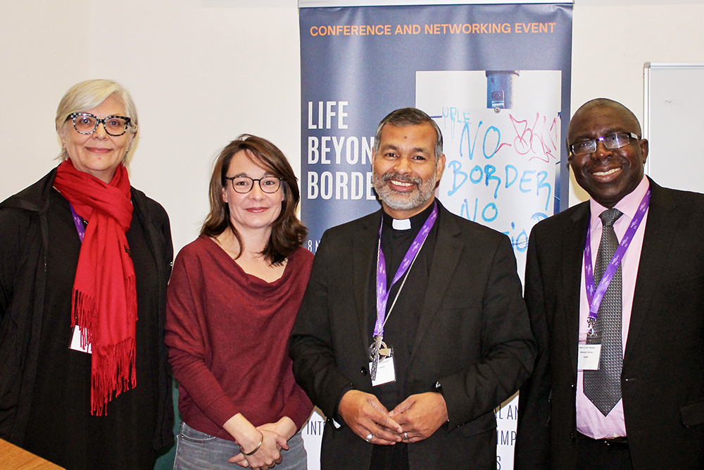 41-IMG_9913-2 adj 1000x667 Zrinka Bralo, Professor Katy Hayward, Rt Revd Dr John Perumbalath, Bishop of Bradwell, and Revd Dr Sahr Yambasu.