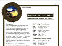 Festival of nine lessons and carols