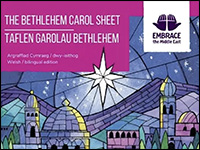 Bethlehem carol sheet
