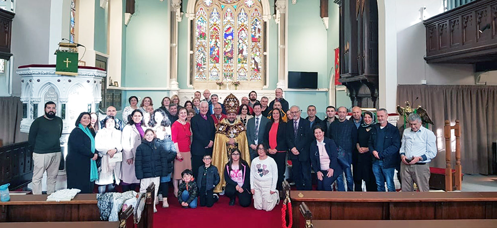 The Armenian Church community in Ireland welcomed the General Secretaries of CTBI and the Irish Council of Churches were welcomed by the Armenian Church community in Ireland, together with Most Rev Michael Jackson, Church of Ireland Archbishop of Dublin, at the invitation of His Grace Bishop Hovakim Manukyan.