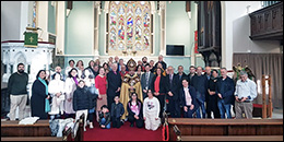The Armenian Church community in Ireland welcomed the General Secretaries of CTBI and the Irish Council of Churches were welcomed by the Armenian Church community in Ireland, together with Most Rev Michael Jackson, Church of Ireland Archbishop of Dublin, at the invitation of His Grace Bishop Hovakim Manukyan.