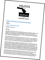 Lent resource 2024 - Week 3: A Vision for the Common Good