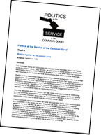 Lent resource 2024 - Week 4: Working together for the common good